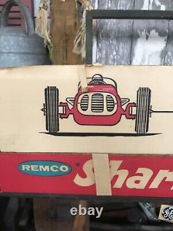 1961 Remco Shark High Speed Racer Battery Operated MIB Orange Race Car