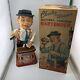 1962 Charlie Weaver The Bartender Battery Operated Man Doll Original Box Toy