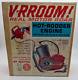 1963 V-rroom Motor In Box By Mattel Hot-rodder Engine Nice