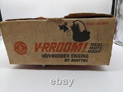 1963 V-RROOM MOTOR in BOX by MATTEL Hot-Rodder Engine NICE