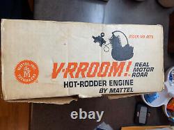 1963 V-RROOM MOTOR in BOX by MATTEL Hot-Rodder Engine WORKS