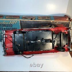 1964 CRUSADER 101 Deluxe by Reading 30 Remote Control Car & RATTY BOX