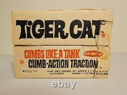 1965 Remco Tiger Cat Climb Action Toy & Original Box (Works)