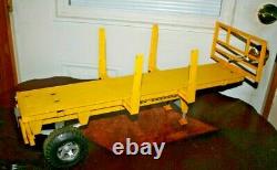 1965 Vintage Topper Toys Johnny Express Semi Tractor & Flatbed Trailer lot 2