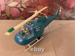 1966 Marx CHOP CHOP AIR FORCE HELICOPTER battery operated with box
