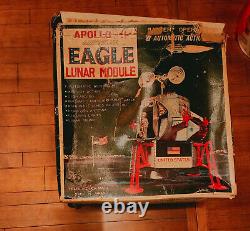 1969 Apollo 11 American Eagle Lunar Module With Box From Made in Japan Daishin