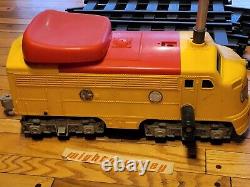 1970 REMCO MIGHTY CASEY BATTERY OPERATED RIDE-ON LOCOMOTIVE UNTESTED With TRACK