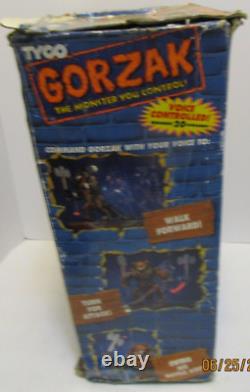 1993 TYCO GORZAK VOICE COMMAND BEAST WARRIOR 13 ACTION FIGURE WithBOX & ACCESS