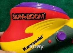 1998 Kawasaki SAX-A-BOOM Battery Operated Musical Saxophone Works Jack Black