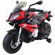 1kids Ride On Motorcycle Licensed Bmw 12v Battery Powered Toy Withtraining Wheel