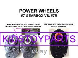 (1X) 16T Power Wheels #7R Gearbox Escalade SILVERADO 4X4 JEEPS SMALL AXLE TYPE