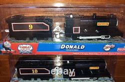 2011 Fisher-Price Thomas and Friends Trackmaster Donald and Douglas Trains New