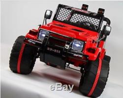 2015 12V Battery Power Wheels RC Ride on Car Toy Jeep Wrangler Style Off Road