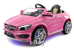 2018 Licensed Mercedes CLA 45 AMG 12V Kids Ride On Car Battery Powered with Remote