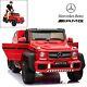 2019 Mercedes Benz Red G63 6x6 Ride On Electric Car For Kids With Remote Control