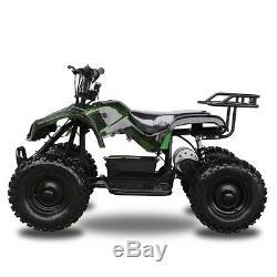 24V 500W Battery Operated Ride-On Toys Kids Electric ATV 4 Wheeler Quad Green TU