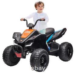 24V Kids Ride On Car Licensed Mc-Laren ATV UTV 4WD Off-Road Electric Toys Black
