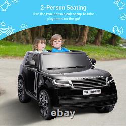 24V Kids Ride On Car SUV 2-Seater Licensed Land Rover Ride On Car Toys with Remote