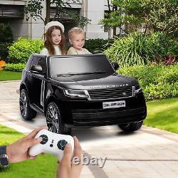 24V Kids Ride On Car SUV 2-Seater Licensed Land Rover Ride On Car Toys with Remote