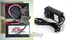 24 Volt Conversion for 12 Volt Power Wheels Vehicles with 24v Charger