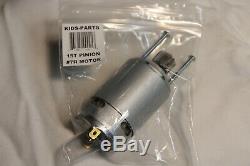 2 Faster Motors! For 15 16 17 7r Power Wheels Cadillac Escalade Gearboxes @12v