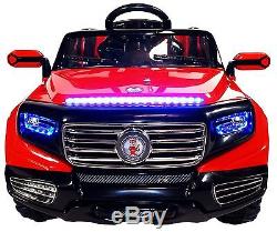 2-Seater 4-Door 12v Battery Powered Electric Ride On Kids Toy Car Remote RC