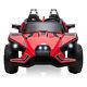 2 Seater Kids Ride On Car Truck 12v Kids Electric Car Motorized Vehicles Red