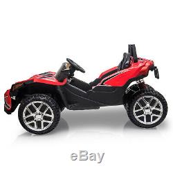 2 Seater Kids Ride On Car Truck 12V Kids Electric Car Motorized Vehicles Red