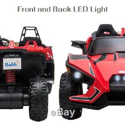 2 Seater Kids Ride On Car Truck 12V Kids Electric Car Motorized Vehicles Red