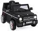 2 X 6v Truck Ride On Mercedes Benz G65 Toy Car Remote Control Mp3 Matte Black