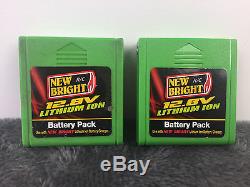 2x 12.8V 500mAh New Bright Rechargeable Battery Pack RC Lithium Ion