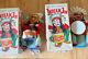 2x Indian Joe Battery Operated Toys 1960s Withboxes Japan Not Working