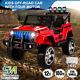 3 Speed Kids Ride On Cars Electric Battery Power Wheels Remote Control 12v Red