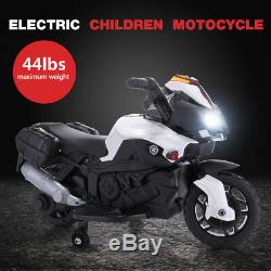 4 Wheel Kids Ride On Motorcycle 6V Battery Powered RC Electric Power Bicycle