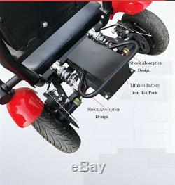 500W Electric Kids Quad Bike Foldable Mini Moto ATV Outdoor SUV Drift Car-Ride