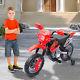 6v Electric Kid Ride On Car Dirt Bike Battery Motorcycle Toy With Training Wheels