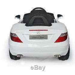 6V Electric Kids Power Ride Benz SLK Class On Toy Childrens Car with Remote White