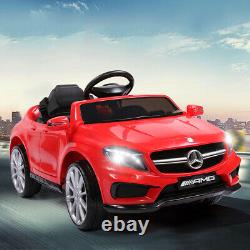 6V Electric Kids Ride On Car Mercedes Benz Licensed Battery Powered withMP3&RC Red