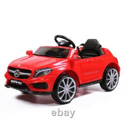 6V Electric Kids Ride On Car Mercedes Benz Licensed Battery Powered withMP3&RC Red