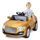 6v Kids Ride On Car Electric Battery Power Rc Remote Control & Doors With Mp3 Gold