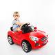 6v Kids Ride On Car Rc Remote Control Battery Powered With Led Lights Mp3 Red New