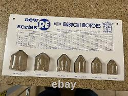 6 Vintage Aristocraft Electric Motors On Card By Manufacture. Made In Japan