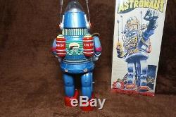 90s Osaka Astronaut Battery Operated Tin Toy Boxed