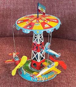 AHI, Made in Japan, Kiddy City Amusement Park Boxed Tin Toy, 1960s, SEE VIDEO