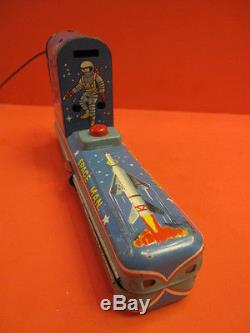 All Original Alps Man In Space Battery Operated, Working 1958 Made In Japan