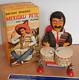 Alps Battery Operated Mexicali Pete The Drum Player, Withbox, Tested, Works, Japan