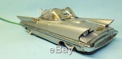 ALPS LINCOLN FUTURA CONCEPT CAR TIN BATTERY OPERATED REMOTE CONTROL TOY withLights