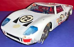 ALPS Tin Litho Battery Operated Ford GT40 The Swinger NO BOX
