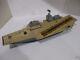 Aircraft Carrier- Battery Operated- Multi Action- All Tin-works 20 Long-marx