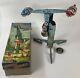 Alps Twirly Whirly Rocket Coney Island Ride Battery Operated Japan W Box Read